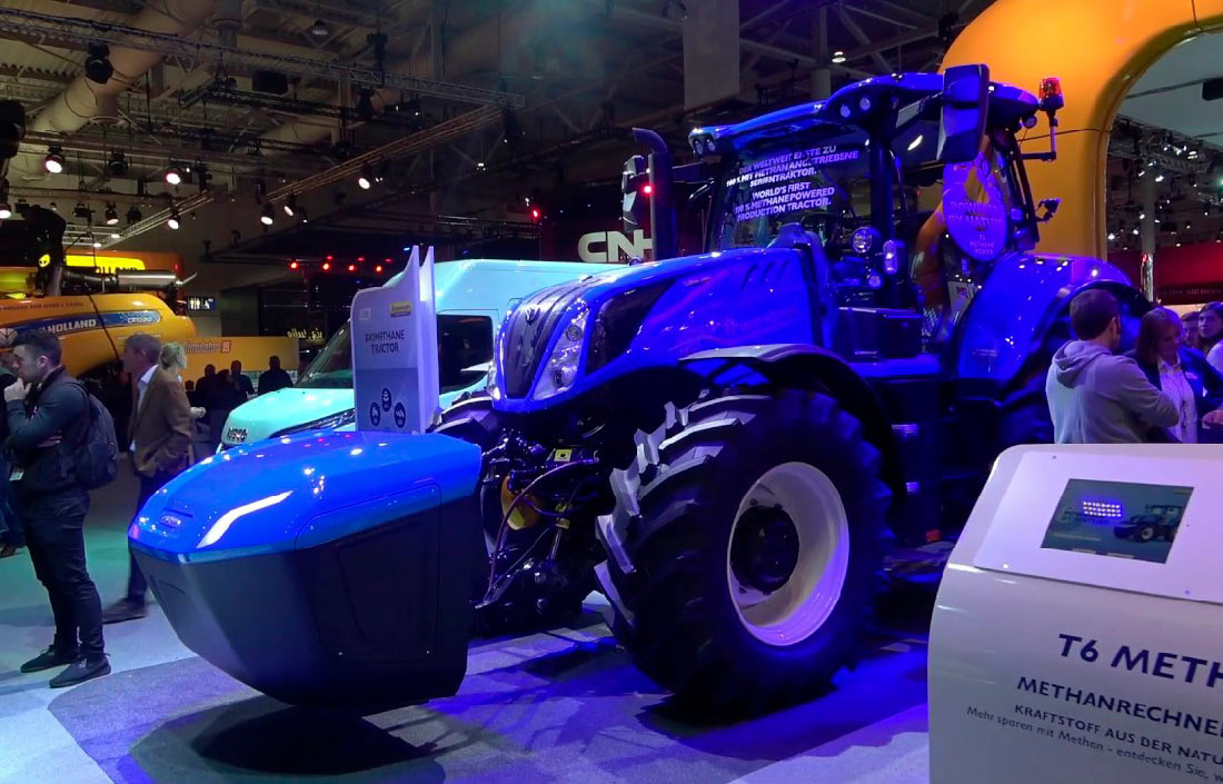 На ринку з’явився трактор від New Holland, який працює на метані