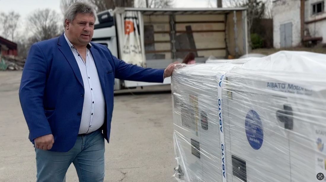 Генератори потужністю 100 кВт отримали фермери з постраждалих територій